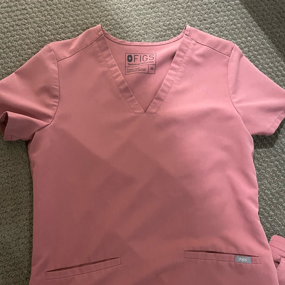 Figs SET . XS Original Mauve Figs Set. XS. Petite Length !